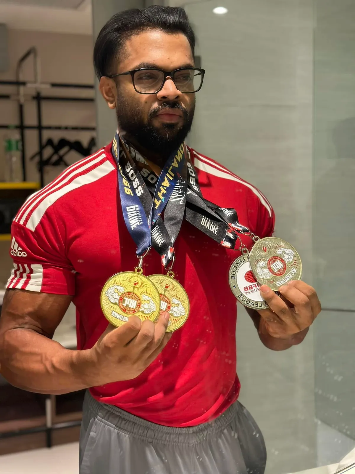National Medals Held by Coach Rayhan