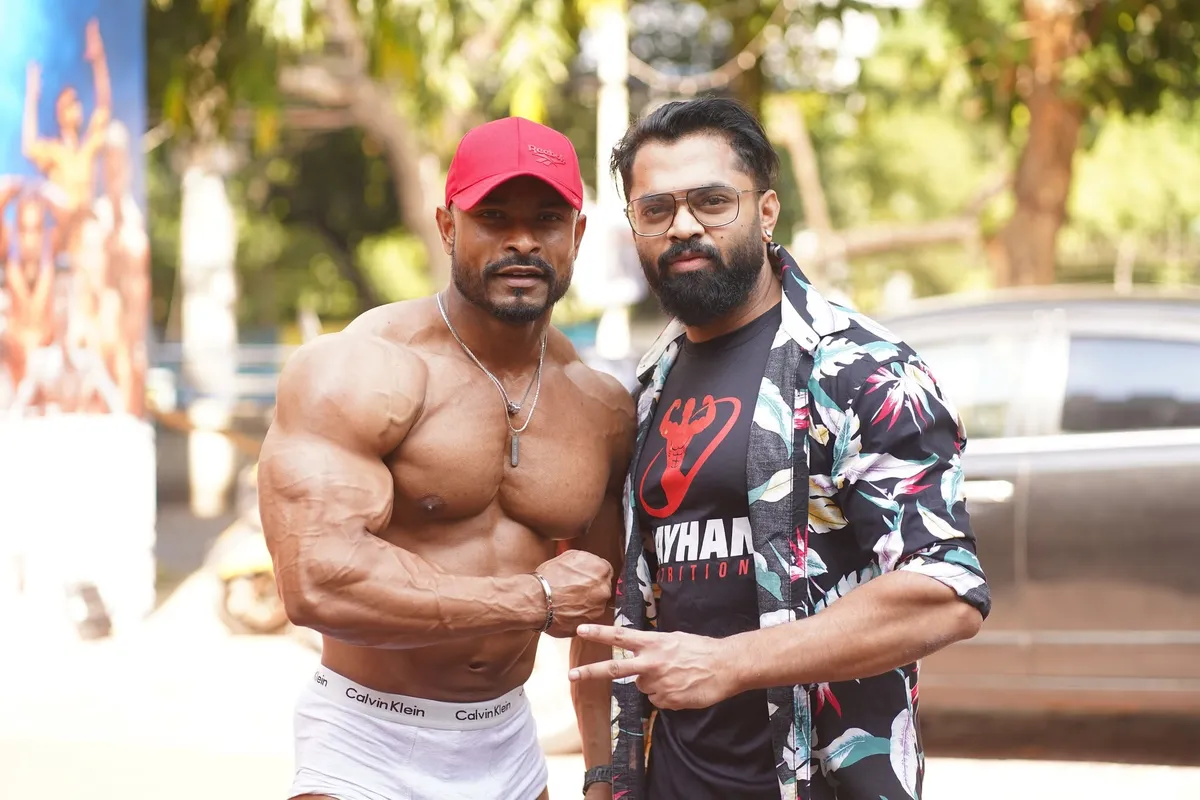 Pro Bodybuilder Training Under Coach Rayhan