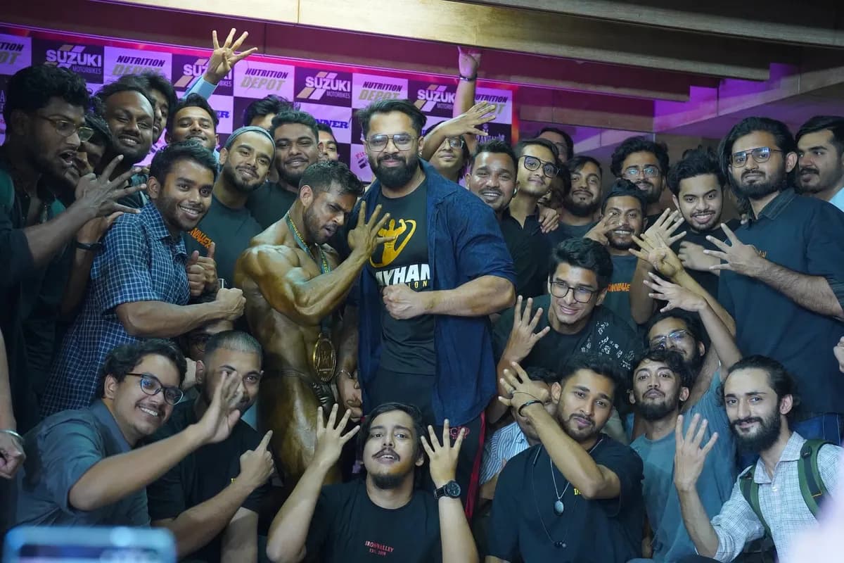 Rayhan Fitness Community Celebrating National Victory