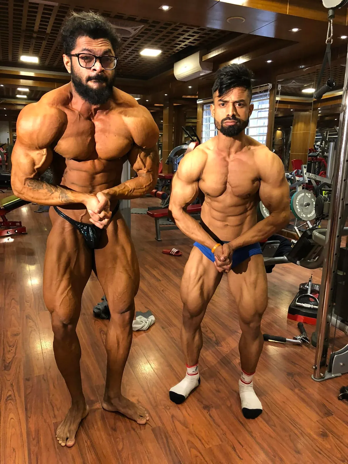 Bodybuilders Training at Lalbagh Flagship