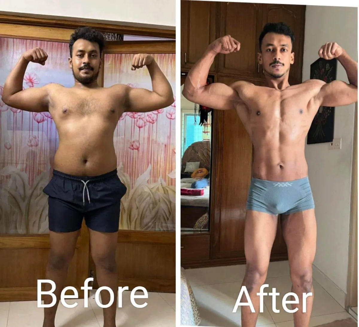 Client Transformation 12 Week Program Rayhan Fitness